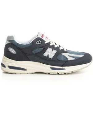 New Balance 991 Blu - Blue