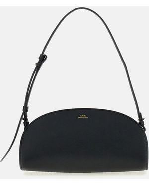 A.P.C. Bags Cow Leather - Black