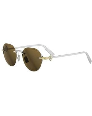 Dior Sunglasses Square Rimless, - Frame And Lens Cddiamondr5Uf2H0 Default Title - Brown