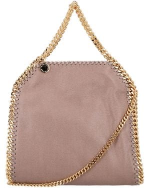 Stella McCartney Falabella Mini Tote Bag With-Chain - Pink