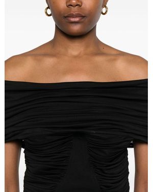 Max Mara Pure Dresses 68 Viscosa 28 Poliamide 4 Ea - Black
