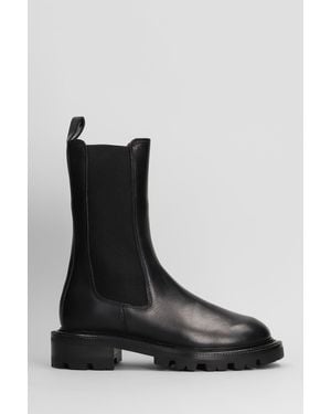 Paris Texas Napa Chelsea Boot Combat Boots - Black