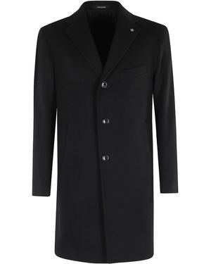 Tagliatore Cappotto Monopetto - Black