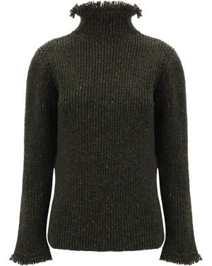 Burberry Turtleneck Sweater - Black