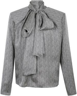 Anine Bing Rachel Batwing Sleeved Top - Grey