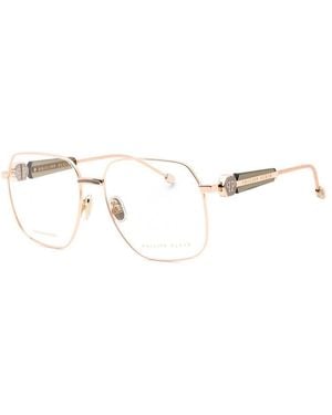Philipp Plein Frame And Lens Eyeglasses - Metallic