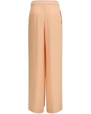 DI STAVNITSER Pants Origami Viscose; Blended Fibers - Natural