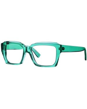 KIRK&KIRK Cecil Celluloide Optical Frames - Green