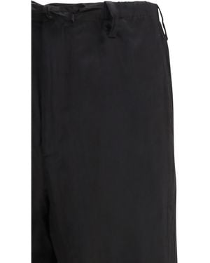 Dries Van Noten Trousers Penny Trousers Viscose - Black