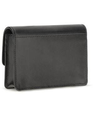 Christian Louboutin Card Holder Bettina Paris- Calf Leather Wallets & Purses - Grey