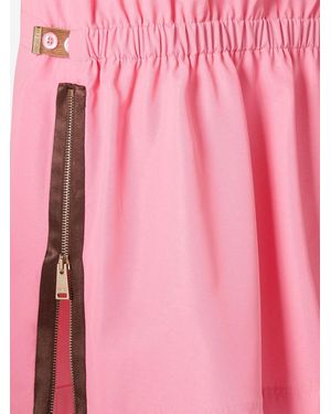 Fendi Skirt Technical Viscose - Pink