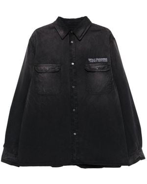Willy Chavarria Corcoran Shirt - Black