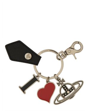 Vivienne Westwood Portachiave Mirror Heart Orb | Lyst
