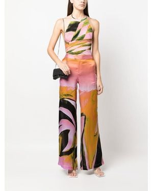 Louisa Ballou Pants Silk - White