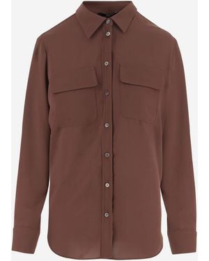 F.it Shirt Polyester - Brown