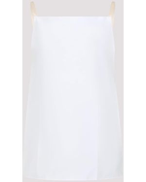 Carven Sleeveless Tops - White