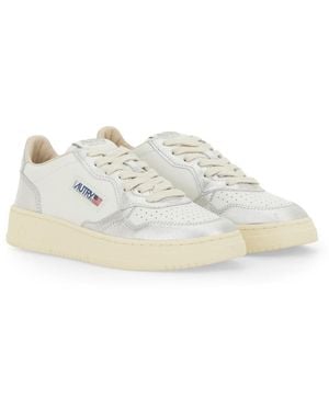 Autry Sneakers Medalist Low Leather Cow Sneakers - White