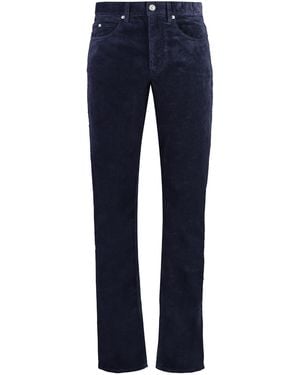 Isabel Marant Jack Corduroy Pants Cotton - Blue