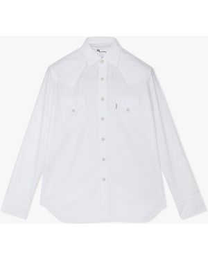 Doppiaa Aariosto Western Shirt - White