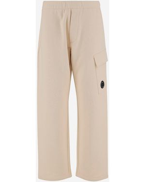 C.P. Company Cotton Pants - Natural
