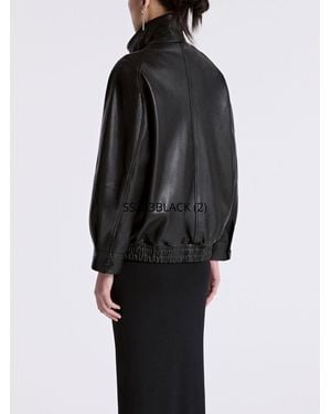 Nour Hammour Jacket Ariste Lambskin - Black