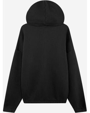 Autry Cotton Sweatshirt Sweatshirts - Black