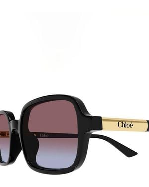 Chloé Chloe Sunglasses Recycled Acetate Eyewear - Brown