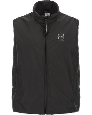 C.P. Company C. P. Company Polyamide Sleeveless Jacket - Black