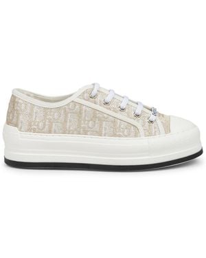 Dior Dior Sneaker Con Motivo Logo - White