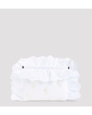Simone Rocha Pillowcase Clutch - White