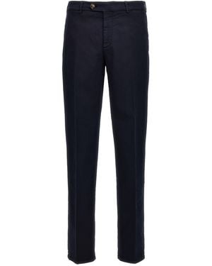 Brunello Cucinelli Cotton Trousers - Blue