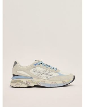 Premiata Moerun Var 7299 Sneaker - Natural