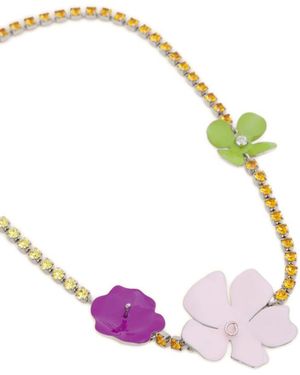 Marni Chocker Flowers - Pink