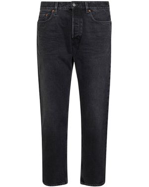 Saint Laurent Denim Mick Straight-Leg Jeans - Blue