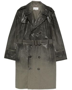 Maison Margiela Mm6 Coats - Grey