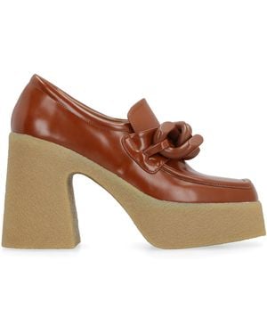 Stella McCartney Skyla Loafers Polyurethane - Brown