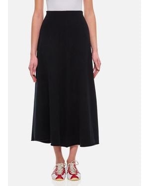 Extreme Cashmere Ease Cashmere Stretch 2.26 Skirt - Black