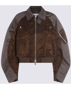 Sacai Jackets _Ny - Brown