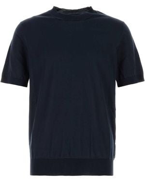 Prada Silk Jumper - Blue