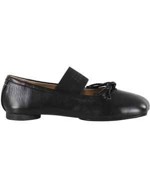 MM6 by Maison Martin Margiela Ballet Shoe - Black