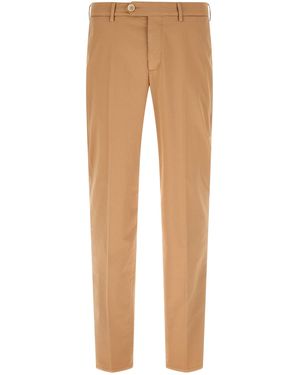 Brunello Cucinelli Cotton Casual Trousers - Natural
