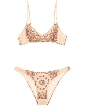 The Attico Estate Meravigliosa Bikini Polyamide Beachwear - Natural