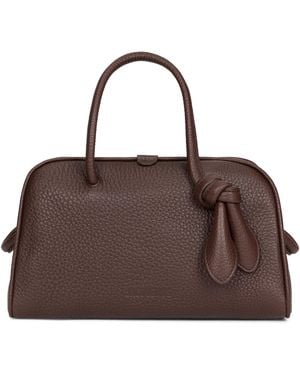 Jacquemus Handbag Le Petit Tourism Leather Handbags - Brown