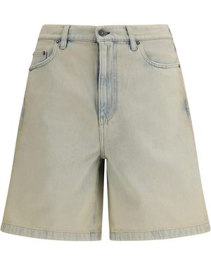 Golden Goose Denim Shorts - Gray