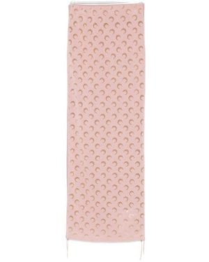 Marine Serre Moon Devore Skirt - Pink