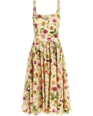 Carolina Herrera Wells Dress - Metallic