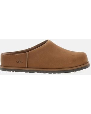 UGG Flat Shoes Leather - Brown