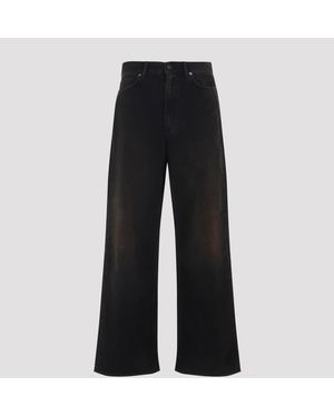 Acne Studios Cotton Pants - Black
