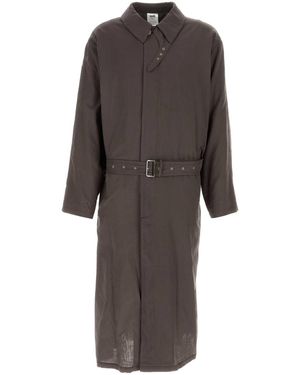 Magliano Chocolate Cotton La Sapienza Trench Coat - Brown