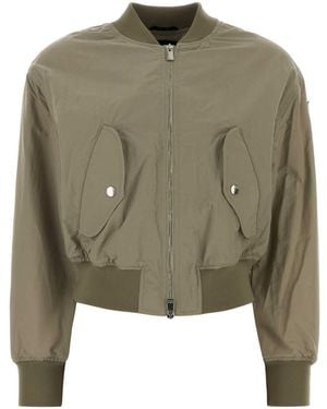 Tatras Sage Nylon Ottamota Bomber Jacket - Green